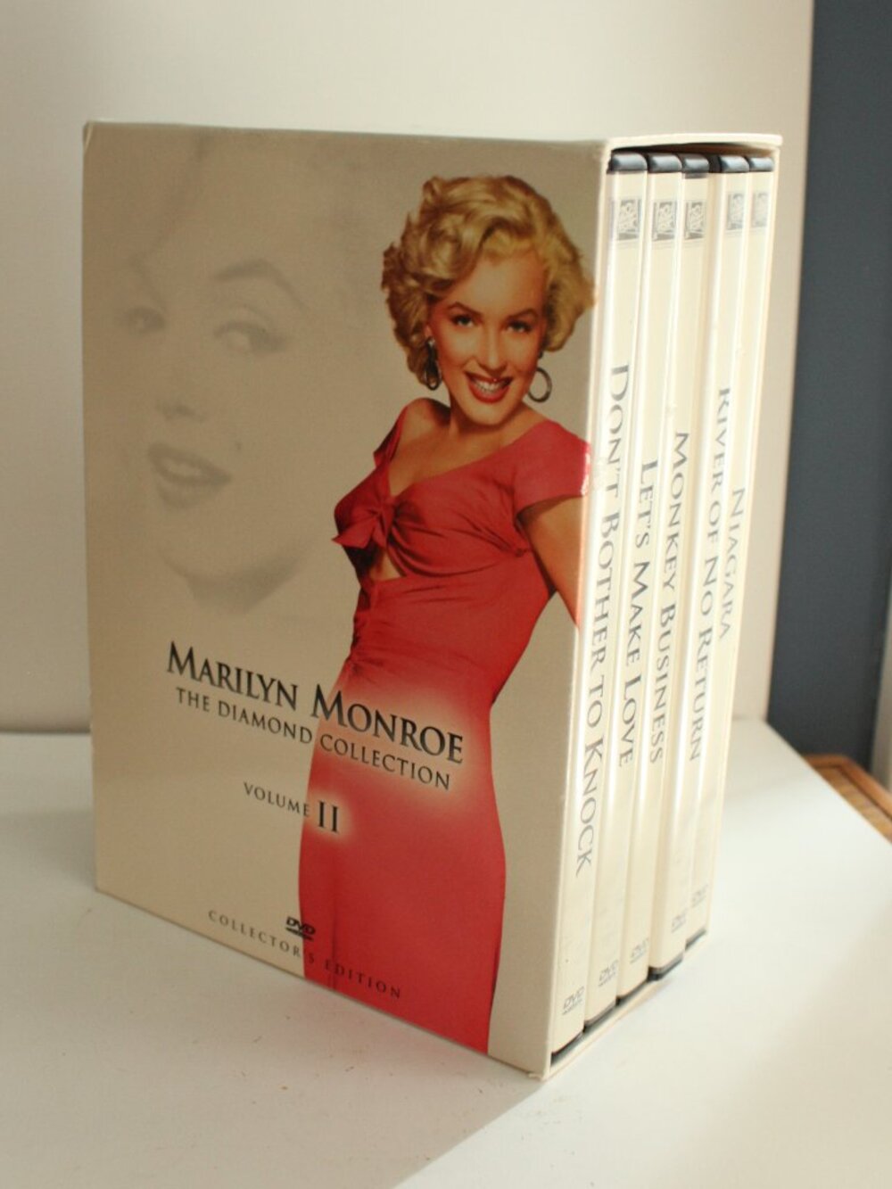 Marilyn Monroe Diamond Collection Volume II on DVD Set of 5 DVDs